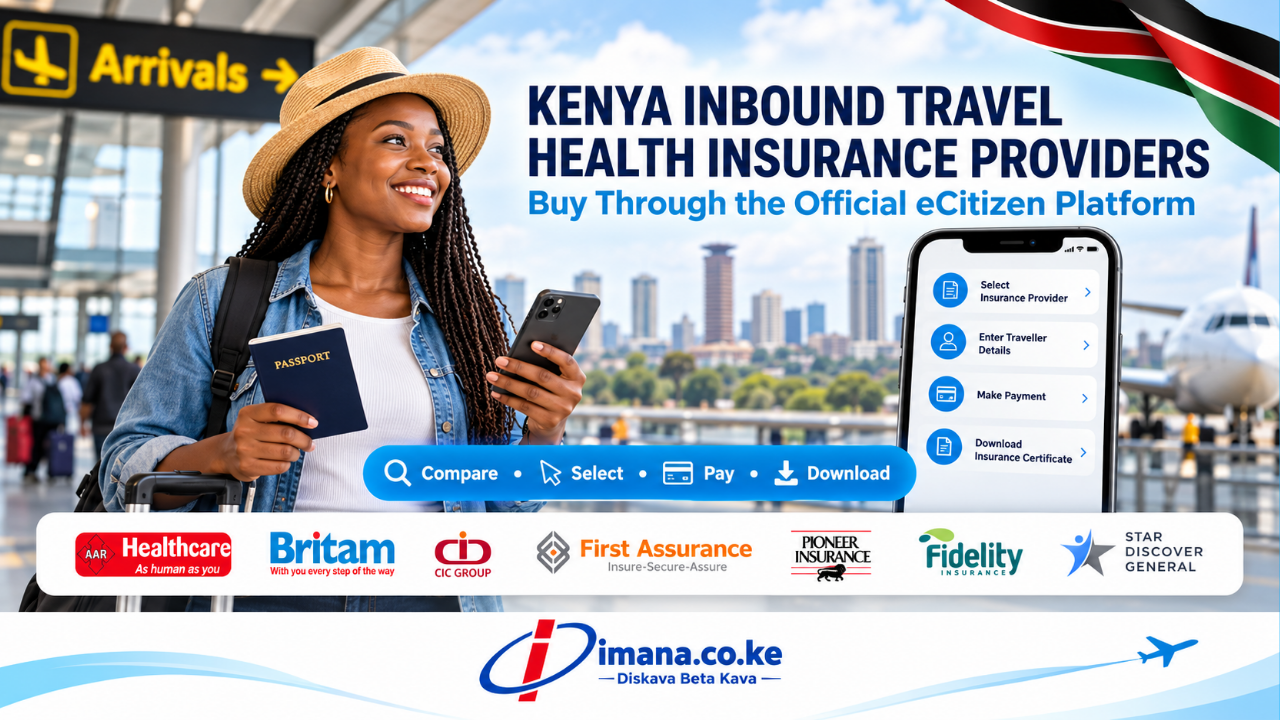 Kenya Inbound Travel Insurance Providers & eCitizen Guide