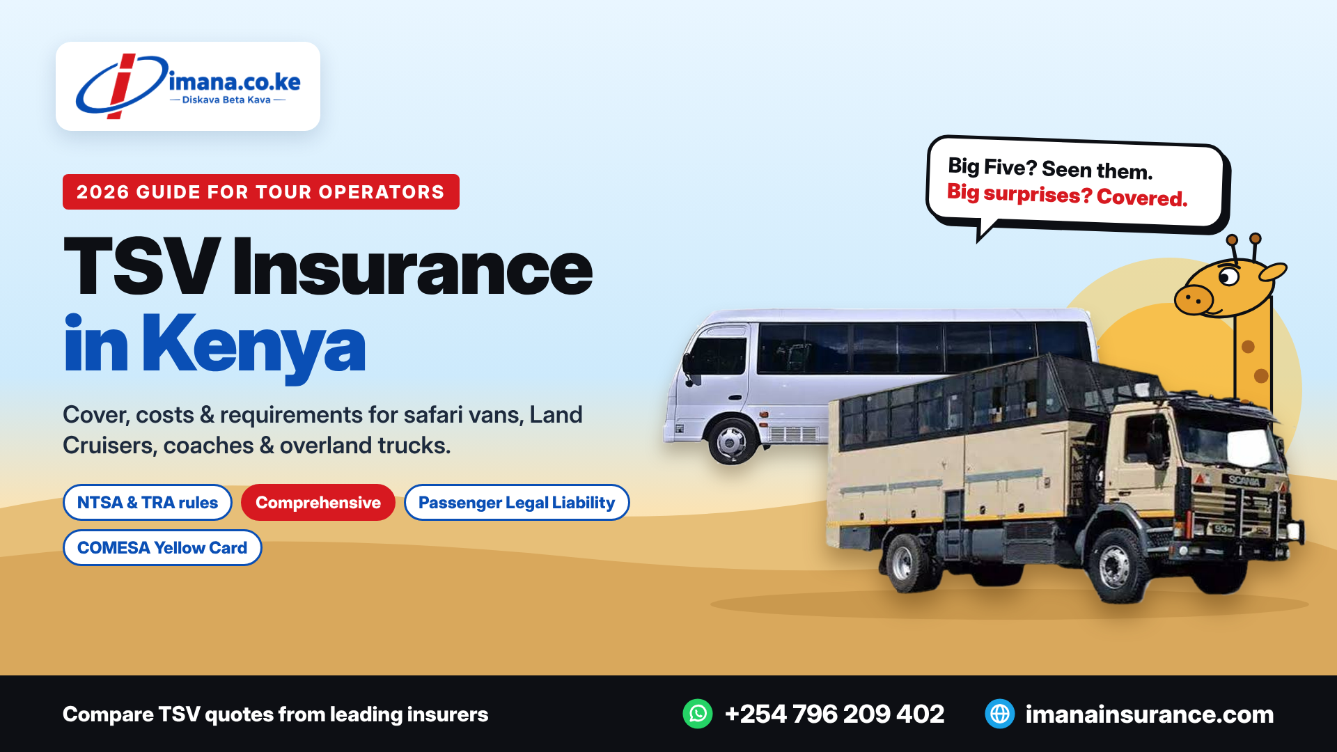 TSV Insurance in Kenya: Cover, Costs & Requirements