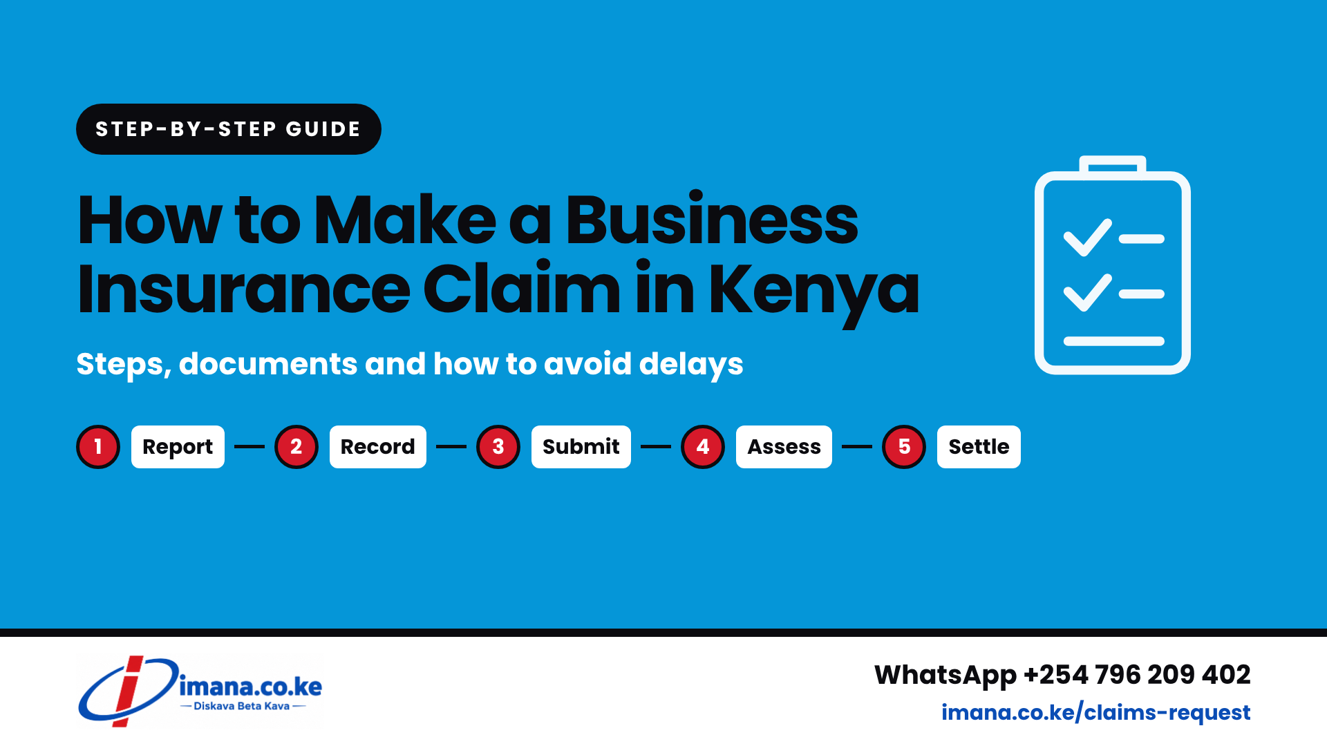 How to Make a Business Insurance Claim in Kenya